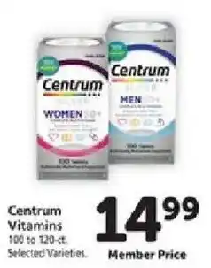 Safeway Centrum Vitamins offer