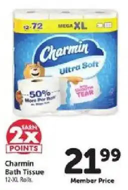 Safeway Charmin bath tissue offer