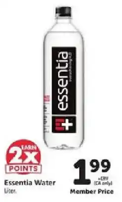 Safeway Essentia Water offer