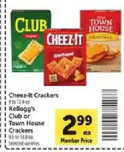 Safeway Cheez-It Crackers offer