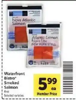 Safeway Waterfront Bistro Smoked Salmon offer