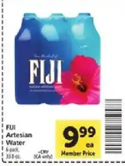 Safeway Fiji Artesian Water offer