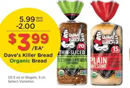 King Soopers Dave's Killer Bread Organic Bread offer