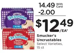 King Soopers Smucker's Uncrustables offer