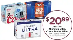 King Soopers Michelob Ultra, Coors, Bud or Miller offer