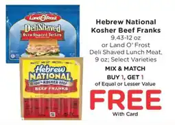 Fry's Hebrew national kosher beef franks offer