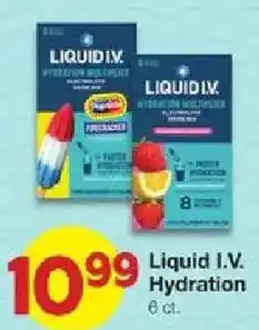 United Supermarkets Liquid I.V. Hydration offer