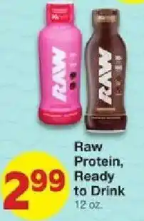 United Supermarkets Raw Protein, Ready to Drink offer