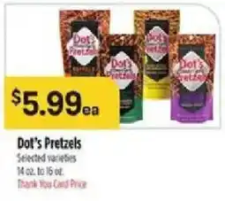Bashas' Dot's Pretzels offer