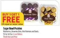 Bashas' Sugar Bowl Pastries offer