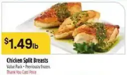 Bashas' Chicken Split Breasts offer