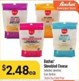 Bashas' Bashas' Shredded Cheese offer
