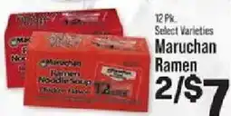 IGA Maruchan Ramen Noodle Soup offer