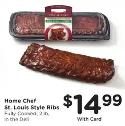King Soopers Home Chef St. Louis Style Ribs offer