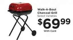 King Soopers Walk-A-Bout Charcoal Grill offer