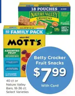 Fry's Betty Crocker Fruit Snacks offer