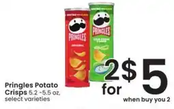 Safeway Pringles Potato Crisps offer