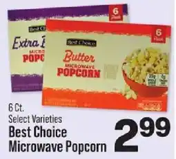 IGA Best Choice Microwave Popcorn offer