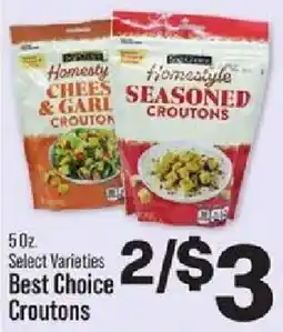 IGA Best Choice Croutons offer