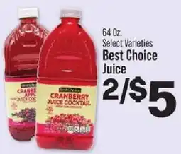 IGA Best Choice Juice offer