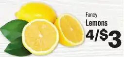 IGA Fancy Lemons offer