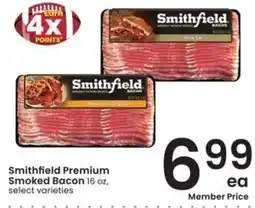 Safeway Smithfield Premium Smoked Bacon offer