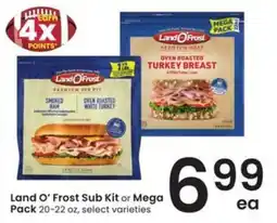 Safeway Land O' Frost Sub Kit or Mega Pack offer