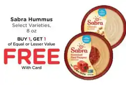 King Soopers Sabra hummus offer