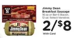 King Soopers Jimmy Dean Breakfast Sausage offer