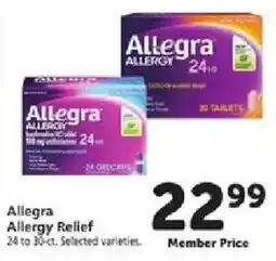 Safeway Allegra Allergy Relief offer