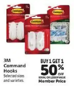 Safeway 3M Command Hooks offer
