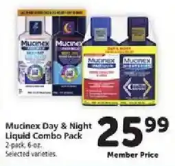 Safeway Mucinex Day & Night Liquid Combo Pack offer
