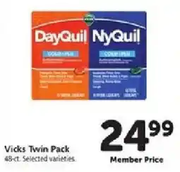 Safeway Vicks Twin Pack offer