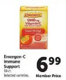 Safeway Emergen-C Immune Support offer