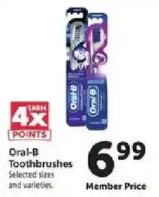 Safeway Oral-B Toothbrushes offer