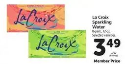 Safeway La Croix Sparkling Water offer