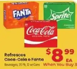 Supermercado El Rancho Coca-Cola or Fanta offer