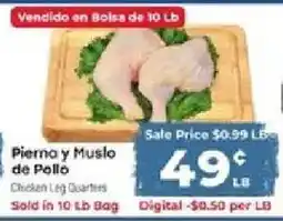 Supermercado El Rancho Chicken Leg Quarters offer