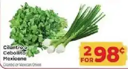 Supermercado El Rancho Cilantro or Mexican Onion offer