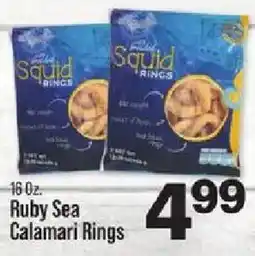 IGA Ruby Sea Calamari Rings offer