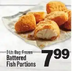 IGA Frozen Battered Fish Portions offer