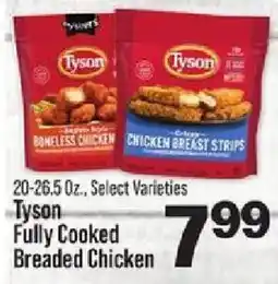 IGA Tyson Fully Cooked Breaded Chicken offer
