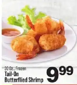 IGA Frozen Tail-On Butterflied Shrimp offer