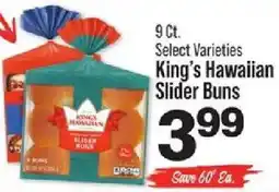IGA King's Hawaiian Slider Buns offer