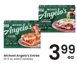 Safeway Michael Angelo's Entree offer