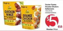 Safeway Foster Farms Frozen Chicken Selections offer