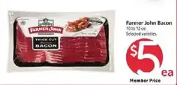 Safeway Farmer John Bacon offer