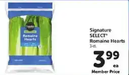 Safeway Signature Select Romaine Hearts offer