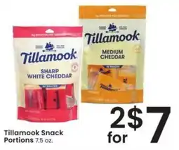 Safeway Tillamook Snack Portions offer