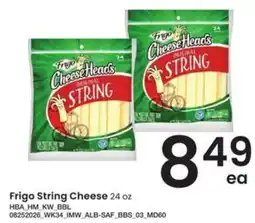 Safeway Frigo string cheese offer